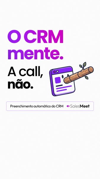 O CRM mente, a call não